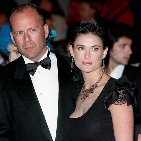 demi moore with bruce willis